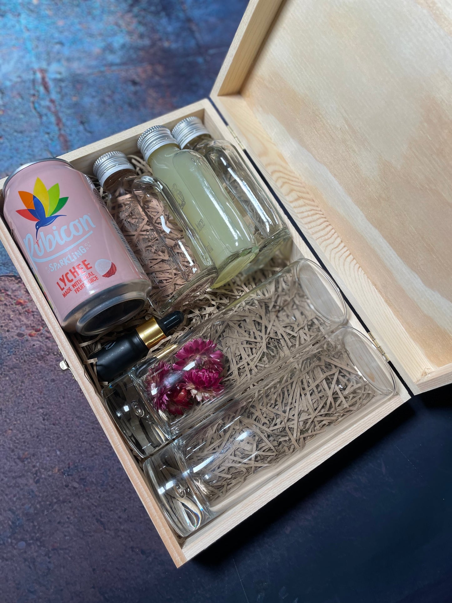 Valentines Cocktail - Lychee & Rose Collins